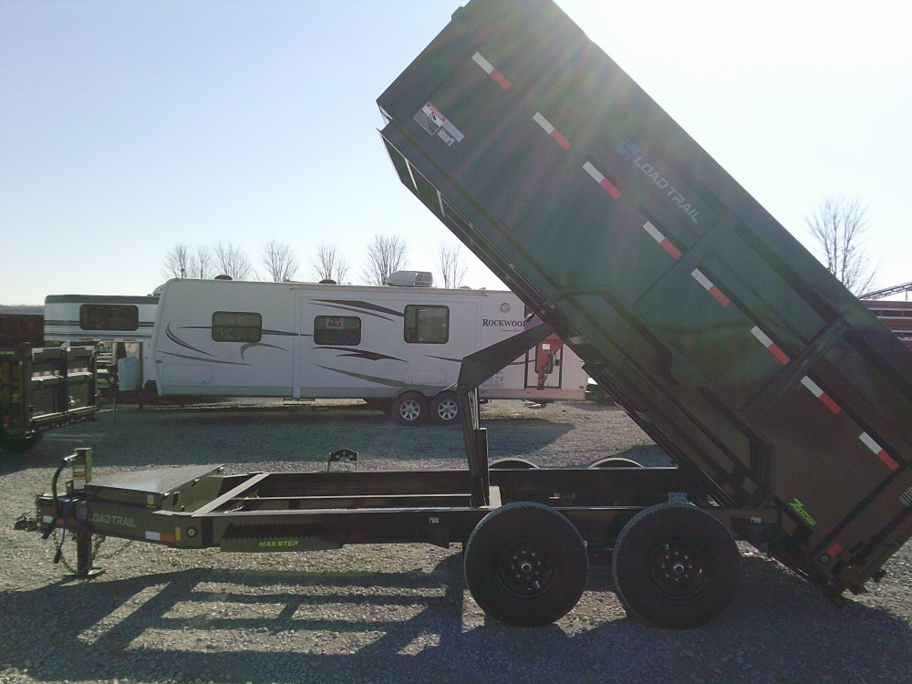 83" x 14' Tandem Axle Dump Low-Pro Dump -14K
