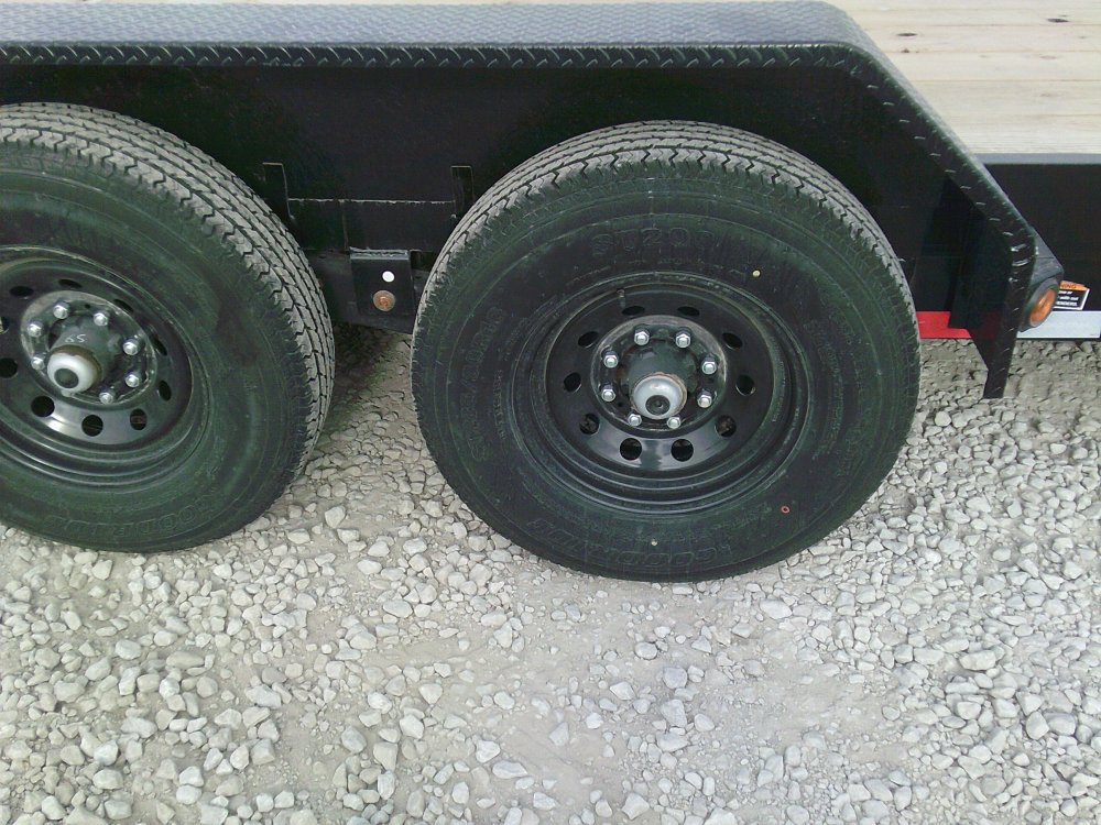 83" X 22' Tandem Axle Equipment Trailer 14K