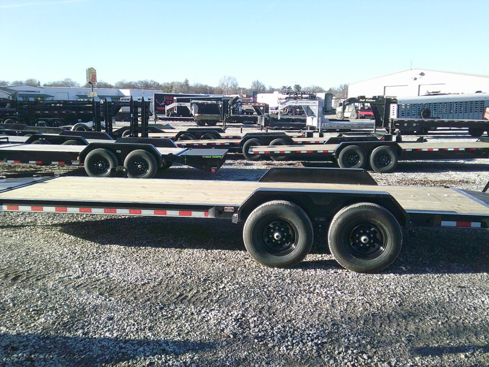 83" x 22' Tandem Axle Carhauler 8" I-Beam Frame
