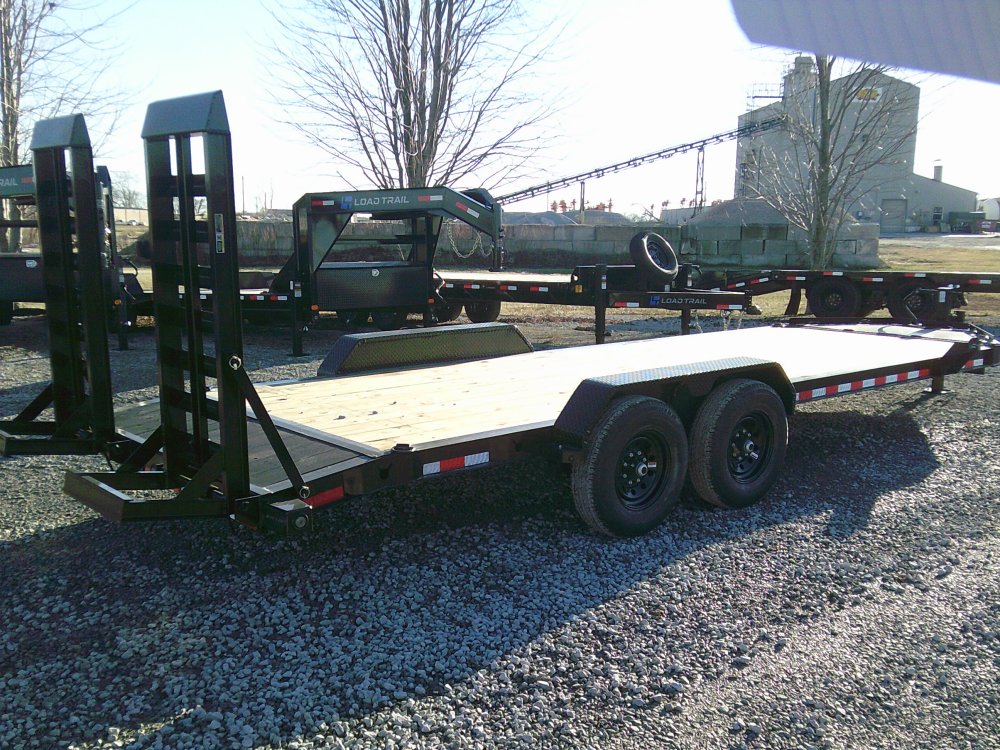 83" x 22' Tandem Axle Carhauler 8" I-Beam Frame