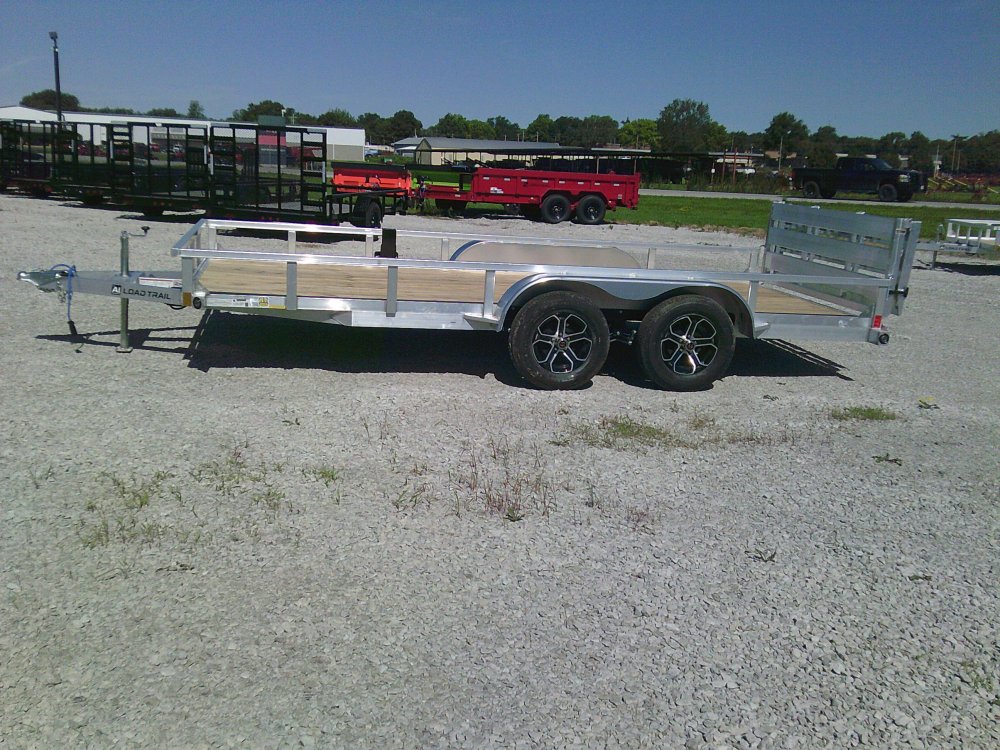 83" x 16' Tandem Axle (Aluminum Frame)