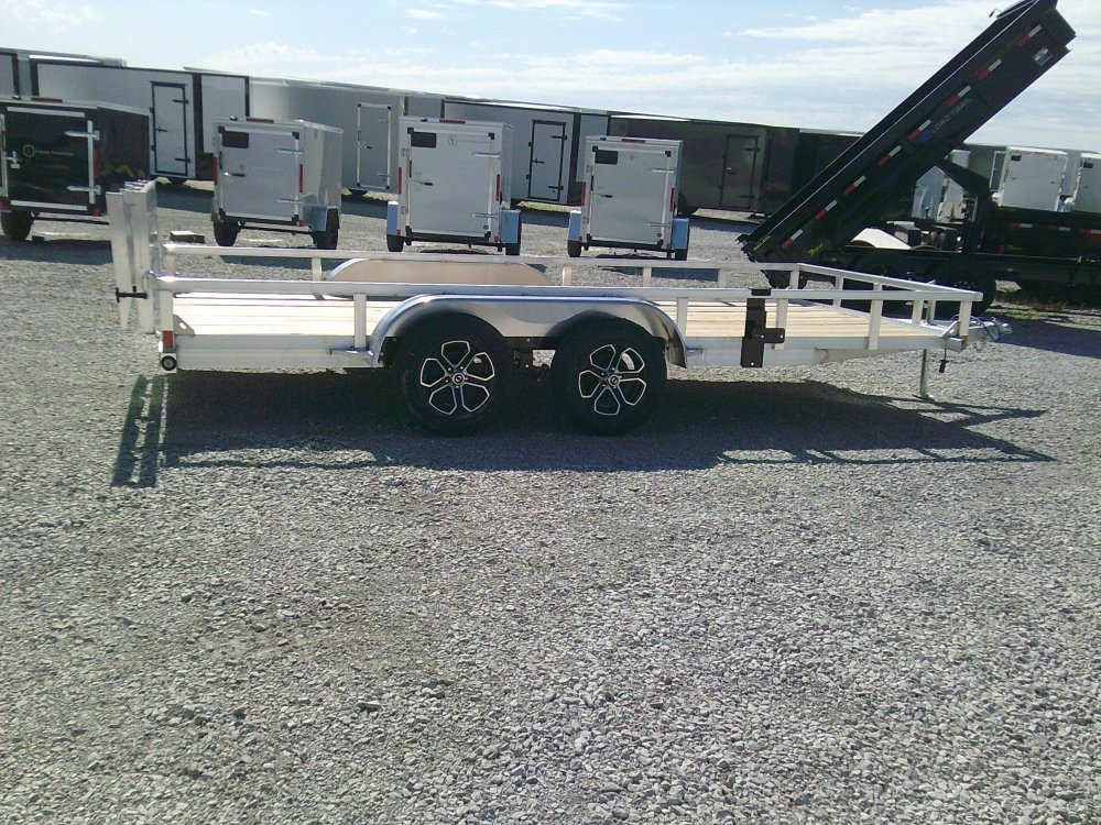 83" x 16' Tandem Axle (Aluminum Frame)