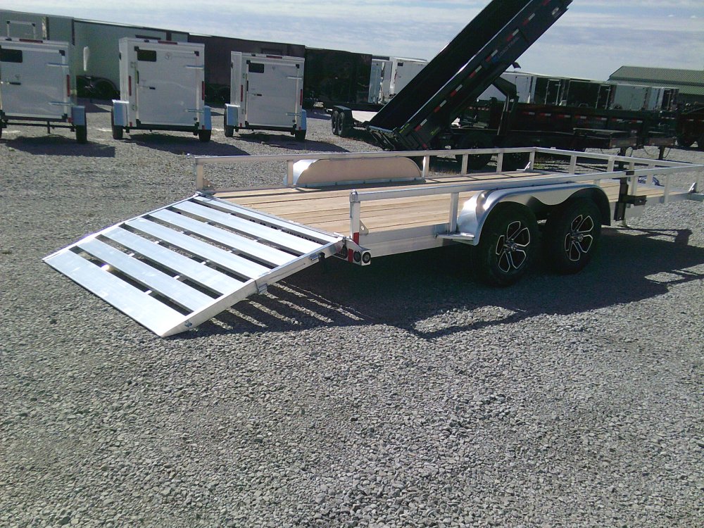 83" x 16' Tandem Axle (Aluminum Frame)