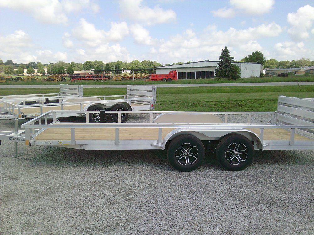 83" x 16' Tandem Axle (Aluminum Frame) -7k