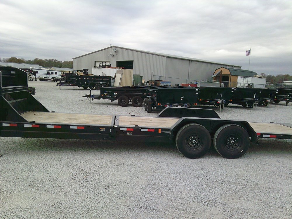 83" X 24' Tilt-N-Go Gooseneck Tandem Axle Tilt Deck I-Beam Frame