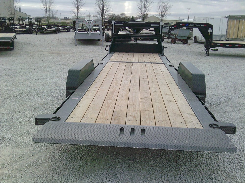 83" X 24' Tilt-N-Go Gooseneck Tandem Axle Tilt Deck I-Beam Frame
