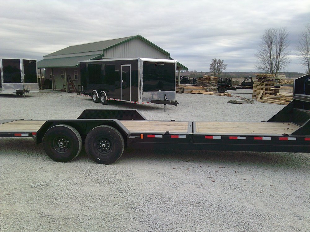 83" X 24' Tilt-N-Go Gooseneck Tandem Axle Tilt Deck I-Beam Frame