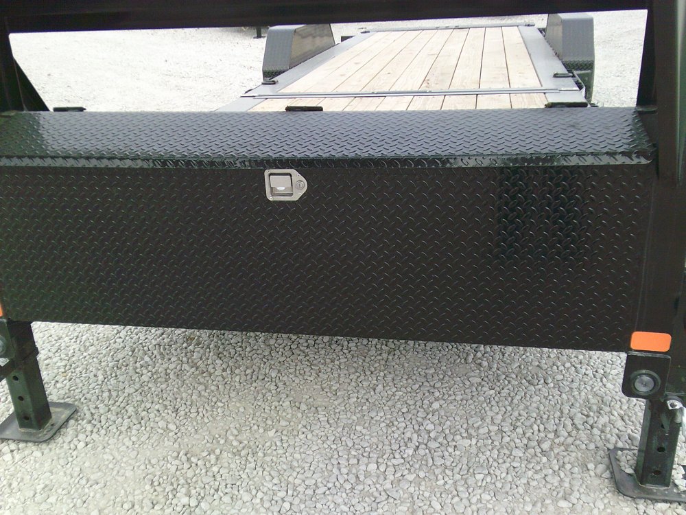 83" X 24' Tilt-N-Go Gooseneck Tandem Axle Tilt Deck I-Beam Frame