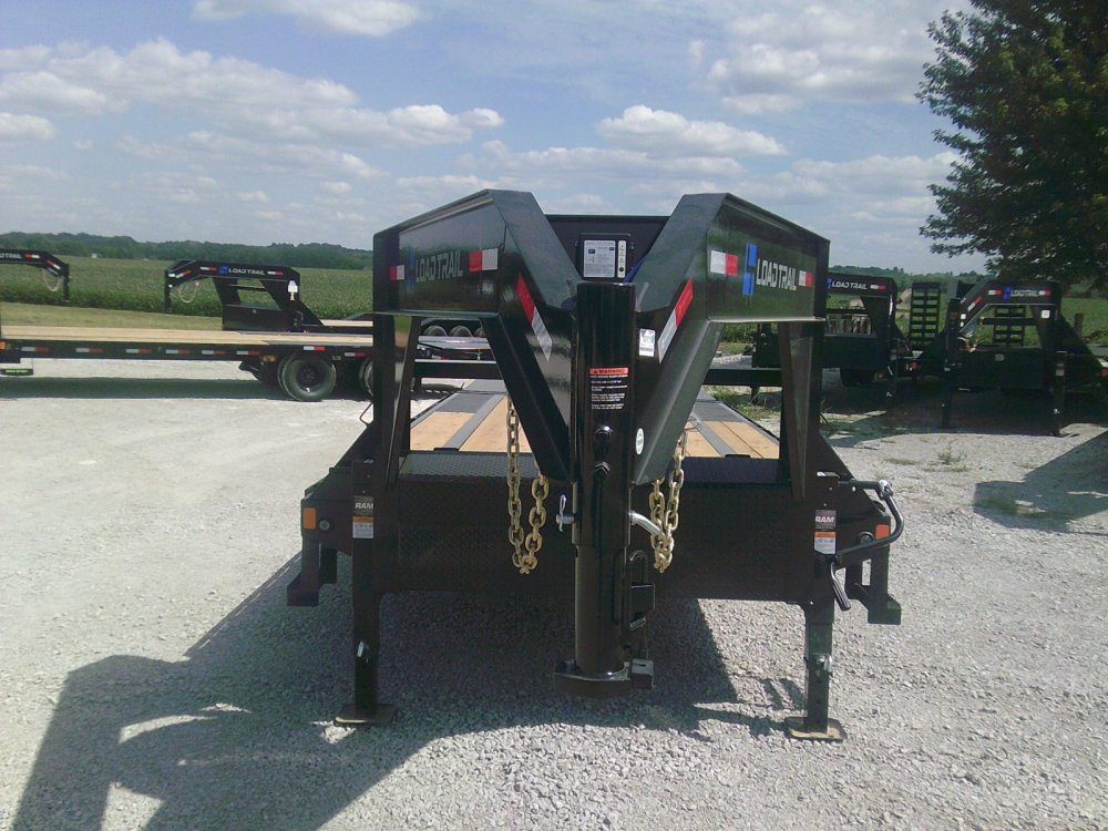 102" X 25' SINGLE WHEEL LOW-PRO GOOSENECK -14K