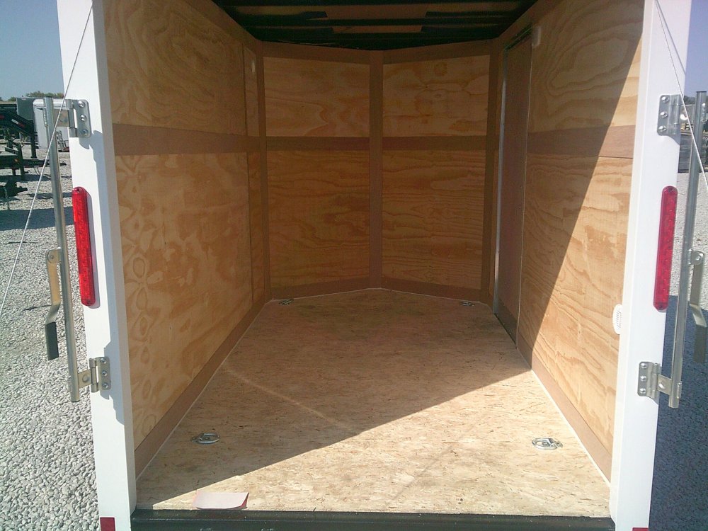 6X10 Enclosed Cross Trailer 2990K
