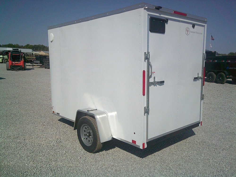 6X10 Enclosed Cross Trailer 2990K