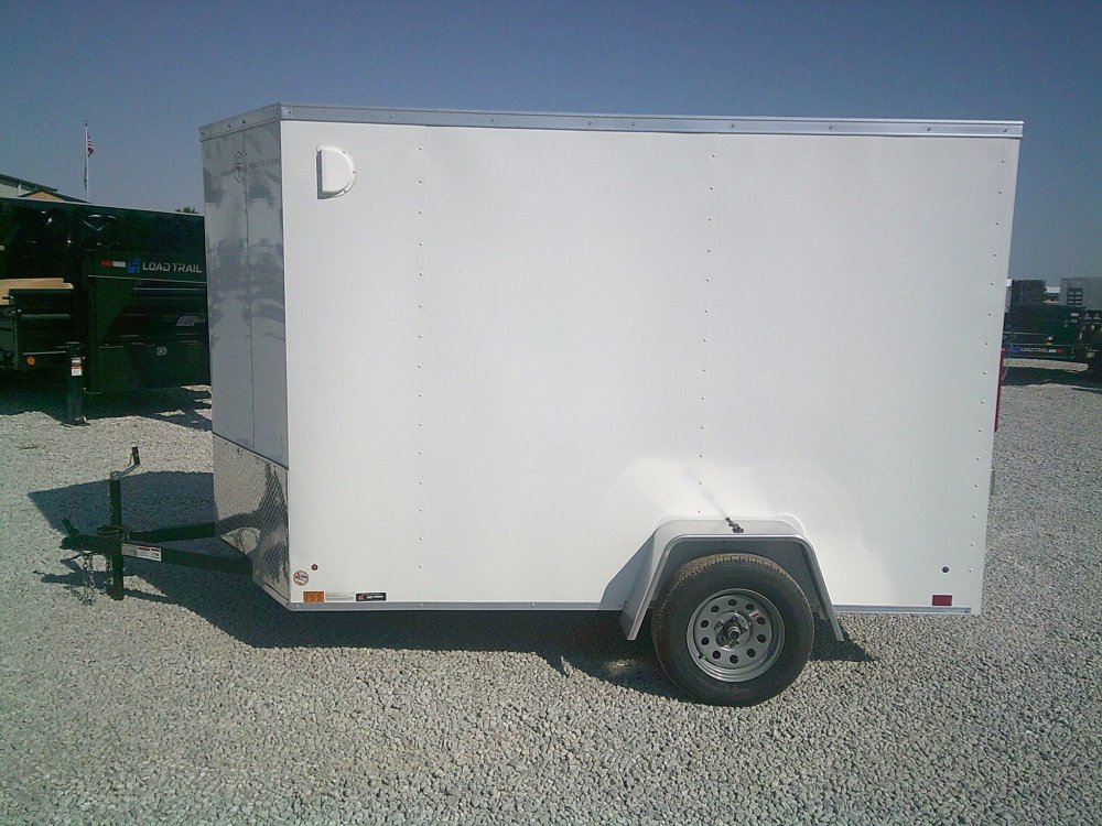 6X10 Enclosed Cross Trailer 2990K