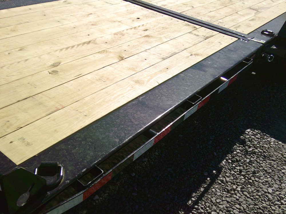 83" X 24' Tilt-N-Go Triple Axle Tilt Deck I-Beam Frame