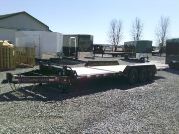 83" X 24' Tilt-N-Go Triple Axle Tilt Deck I-Beam Frame