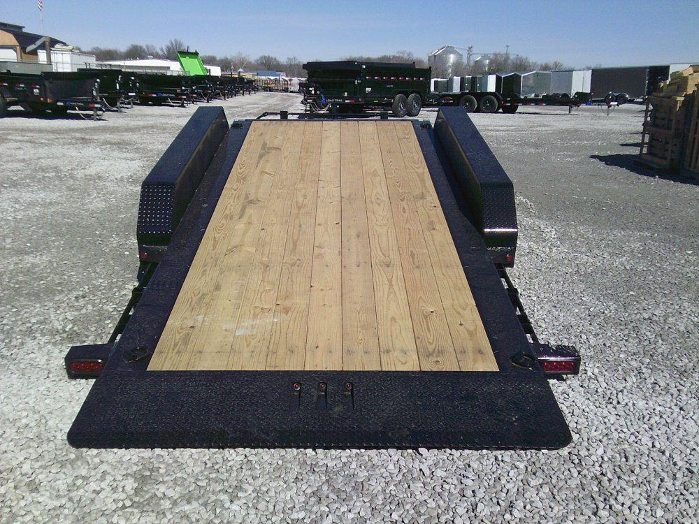 83" X 24' Tilt-N-Go Triple Axle Tilt Deck I-Beam Frame