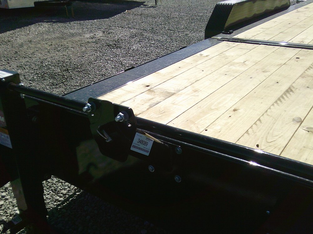 83" X 24' Tilt-N-Go Triple Axle Tilt Deck I-Beam Frame