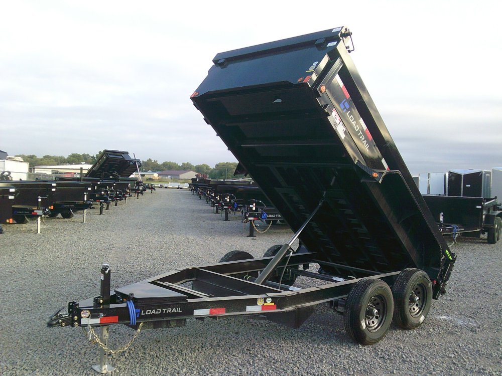 72" x 12' Tandem Axle Dump