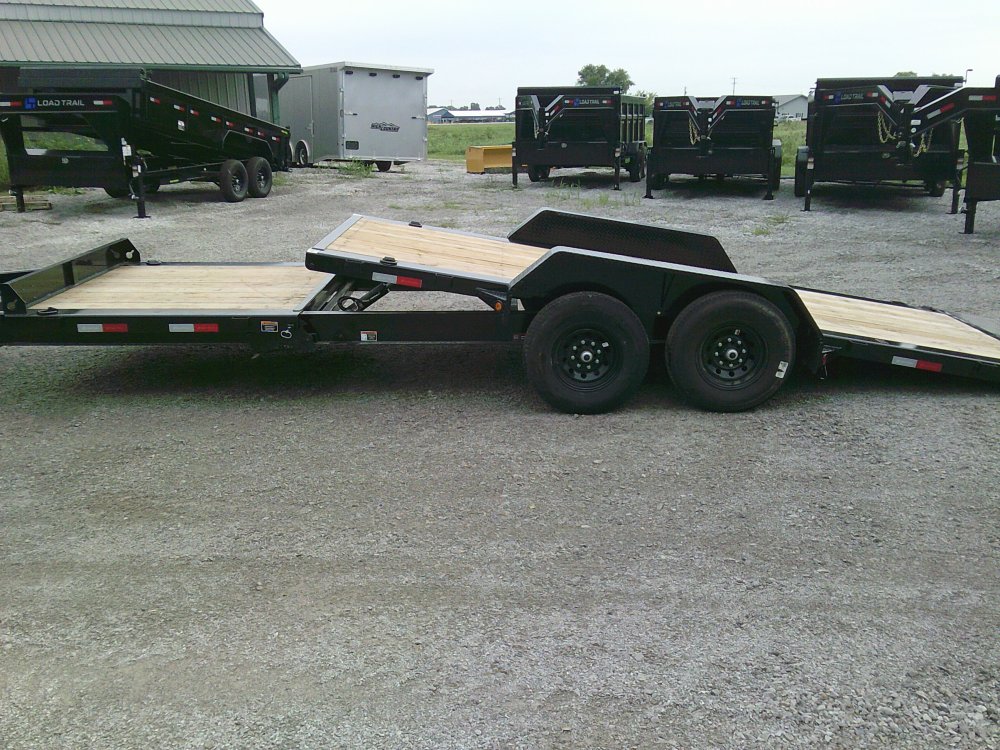 83" X 22' Tilt-N-Go Tandem Axle Tilt Deck I-Beam Frame