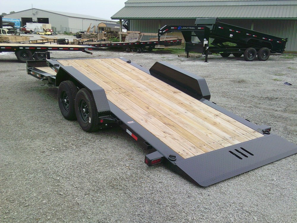 83" X 22' Tilt-N-Go Tandem Axle Tilt Deck I-Beam Frame