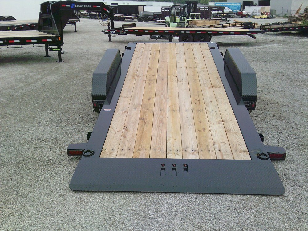 83" X 22' Tilt-N-Go Tandem Axle Tilt Deck I-Beam Frame