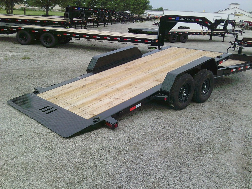 83" X 22' Tilt-N-Go Tandem Axle Tilt Deck I-Beam Frame
