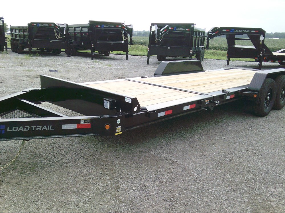 83" X 22' Tilt-N-Go Tandem Axle Tilt Deck I-Beam Frame