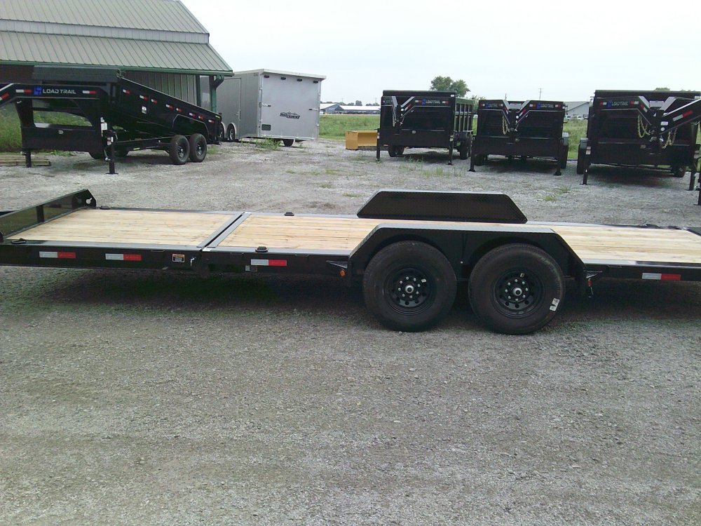 83" X 22' Tilt-N-Go Tandem Axle Tilt Deck I-Beam Frame