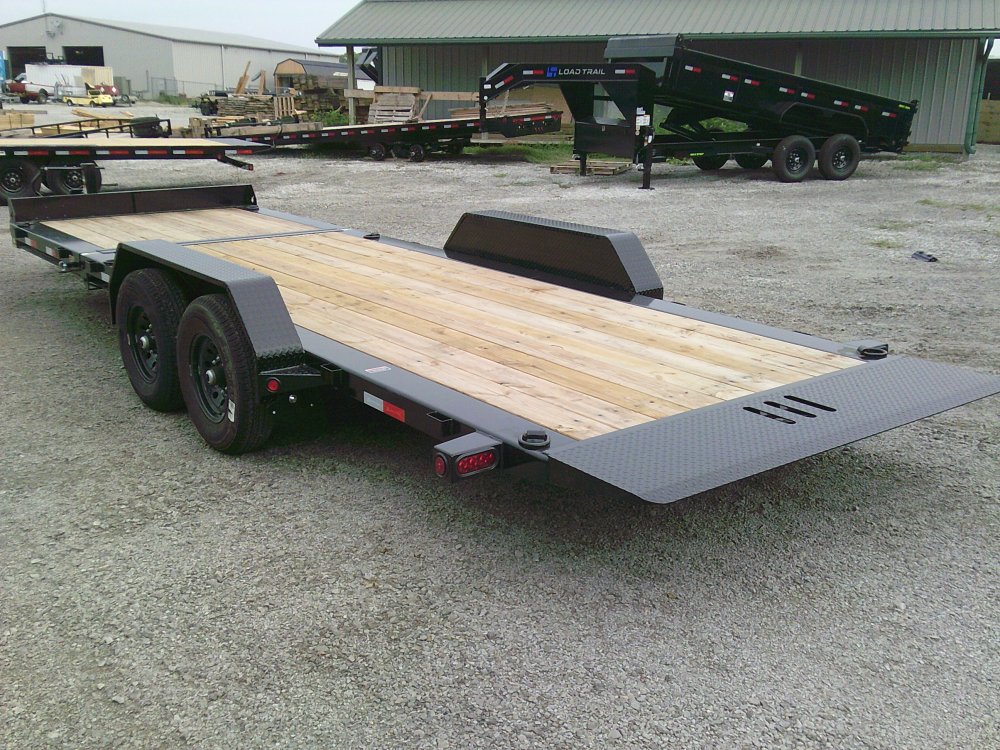 83" X 22' Tilt-N-Go Tandem Axle Tilt Deck I-Beam Frame