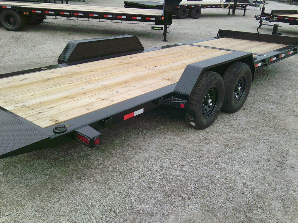83" X 22' Tilt-N-Go Tandem Axle Tilt Deck I-Beam Frame
