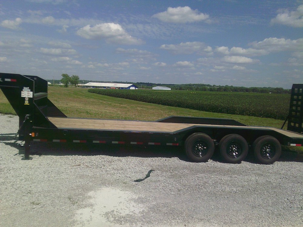 102' x 26' Triple Gooseneck Equipment Trailer