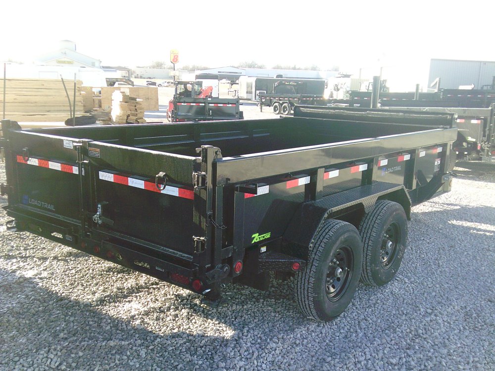 83" x 14' Tandem Axle Dump Low-Pro Dump -14K