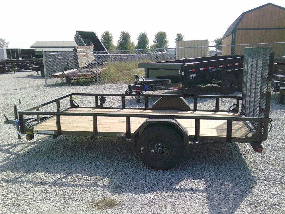 77" x 12' Single Axle Utility 3K