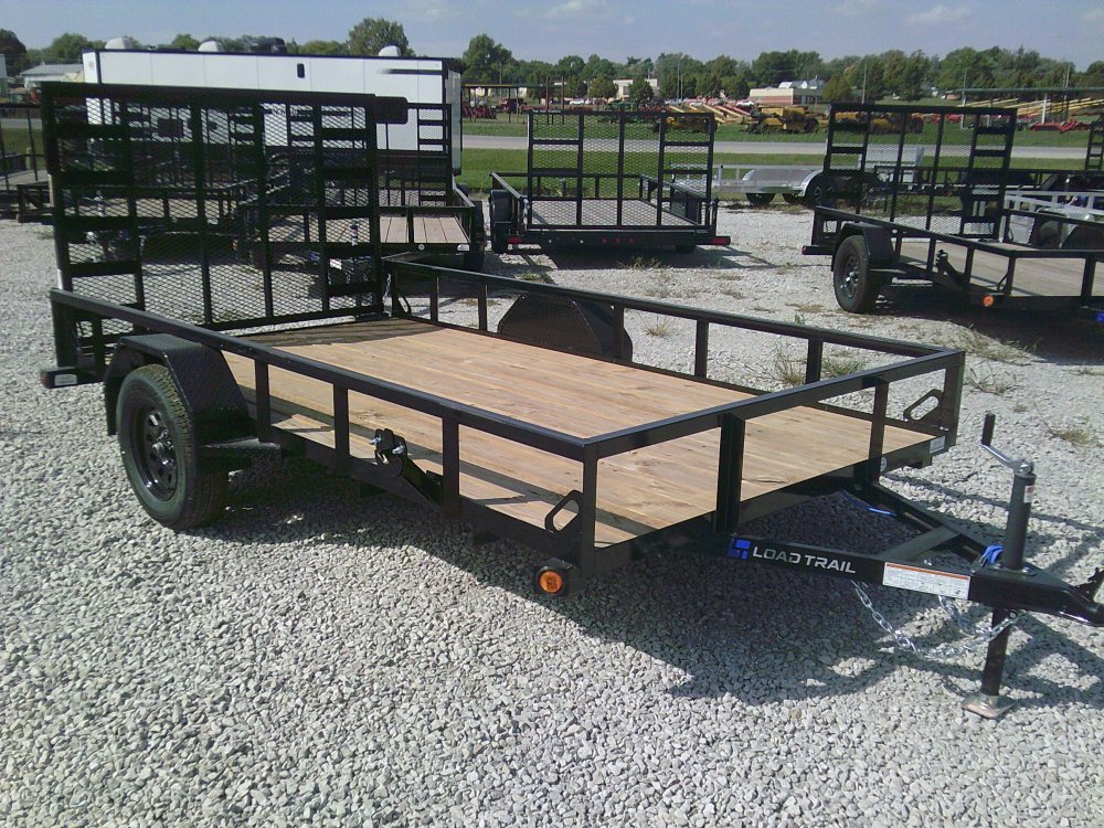 77" x 12' Single Axle Utility 3K