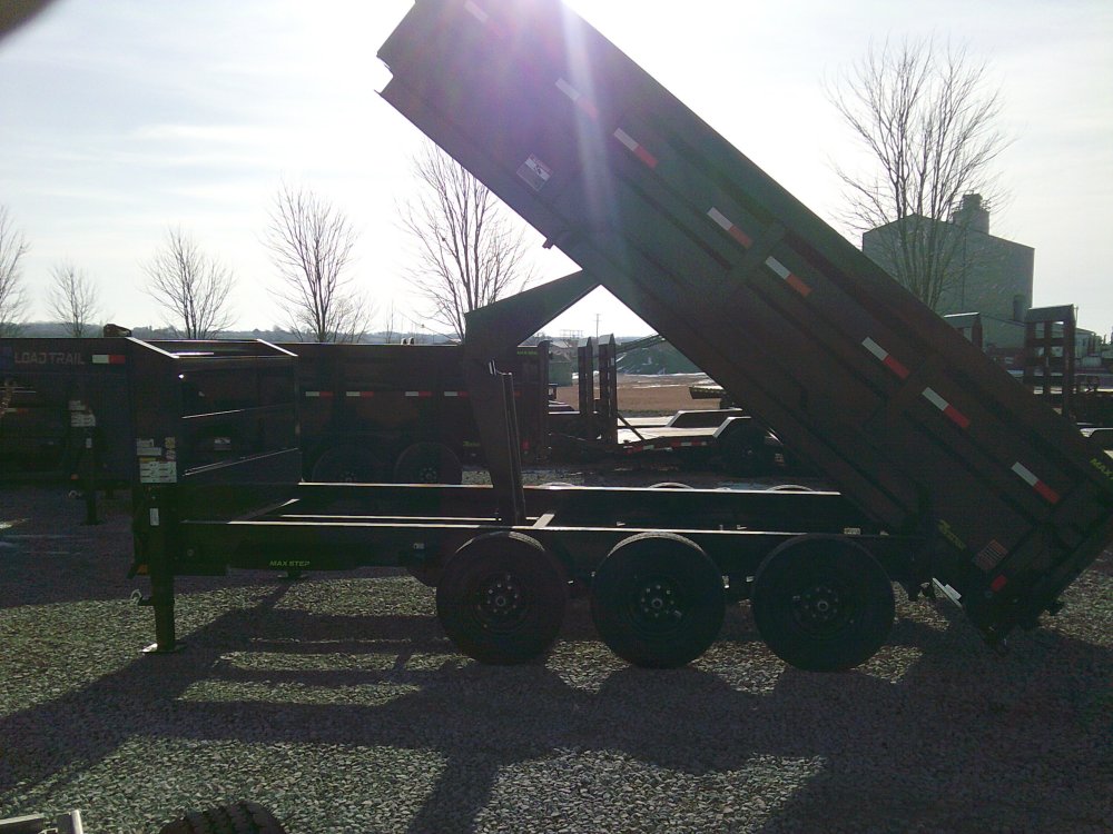 83" x 16' Triple Axle Gooseneck Low-Pro Dump