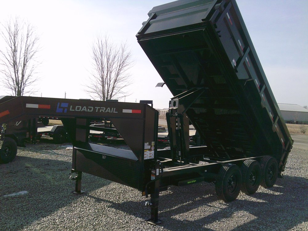 83" x 16' Triple Axle Gooseneck Low-Pro Dump