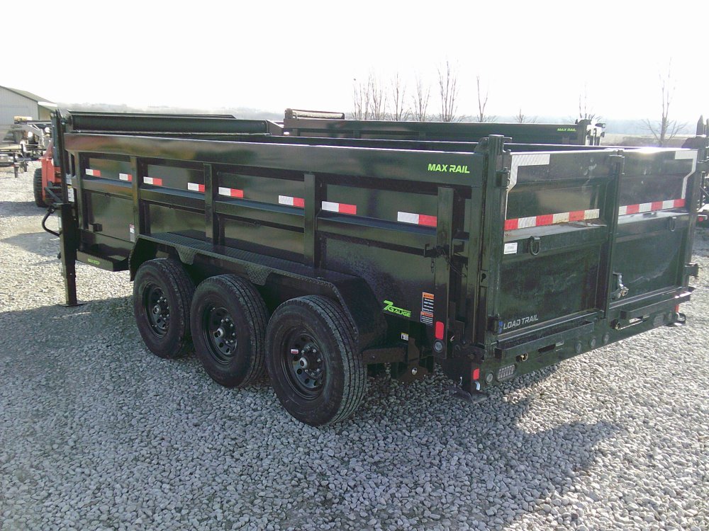 83" x 16' Triple Axle Gooseneck Low-Pro Dump