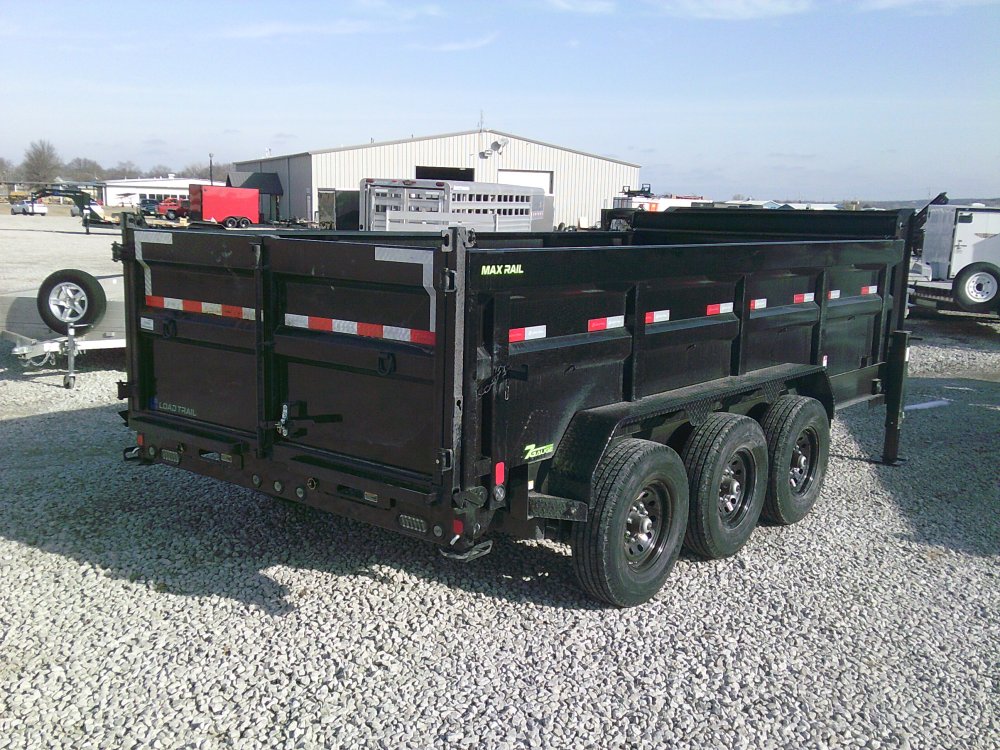 83" x 16' Triple Axle Gooseneck Low-Pro Dump