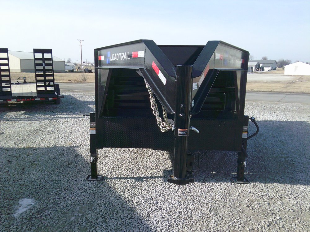 83" x 16' Triple Axle Gooseneck Low-Pro Dump