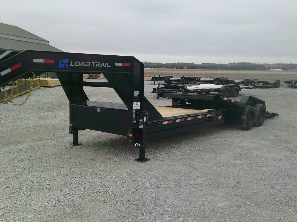 83" X 26' Tilt-N-Go Gooseneck Tandem Axle Tilt Deck I-Beam Frame