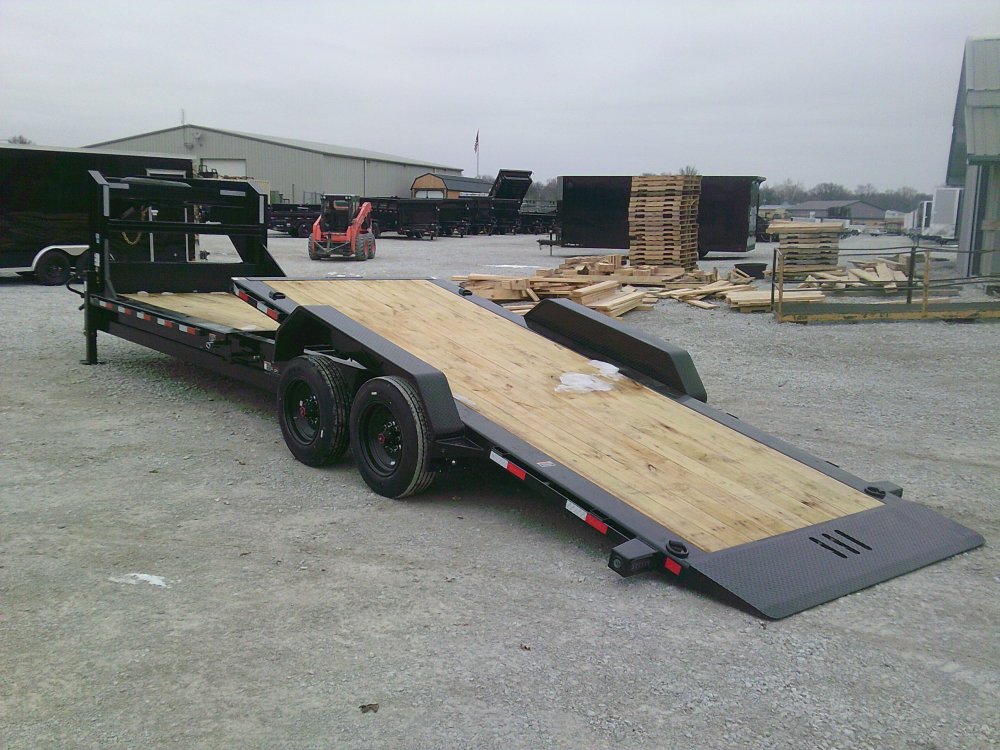 83" X 26' Tilt-N-Go Gooseneck Tandem Axle Tilt Deck I-Beam Frame