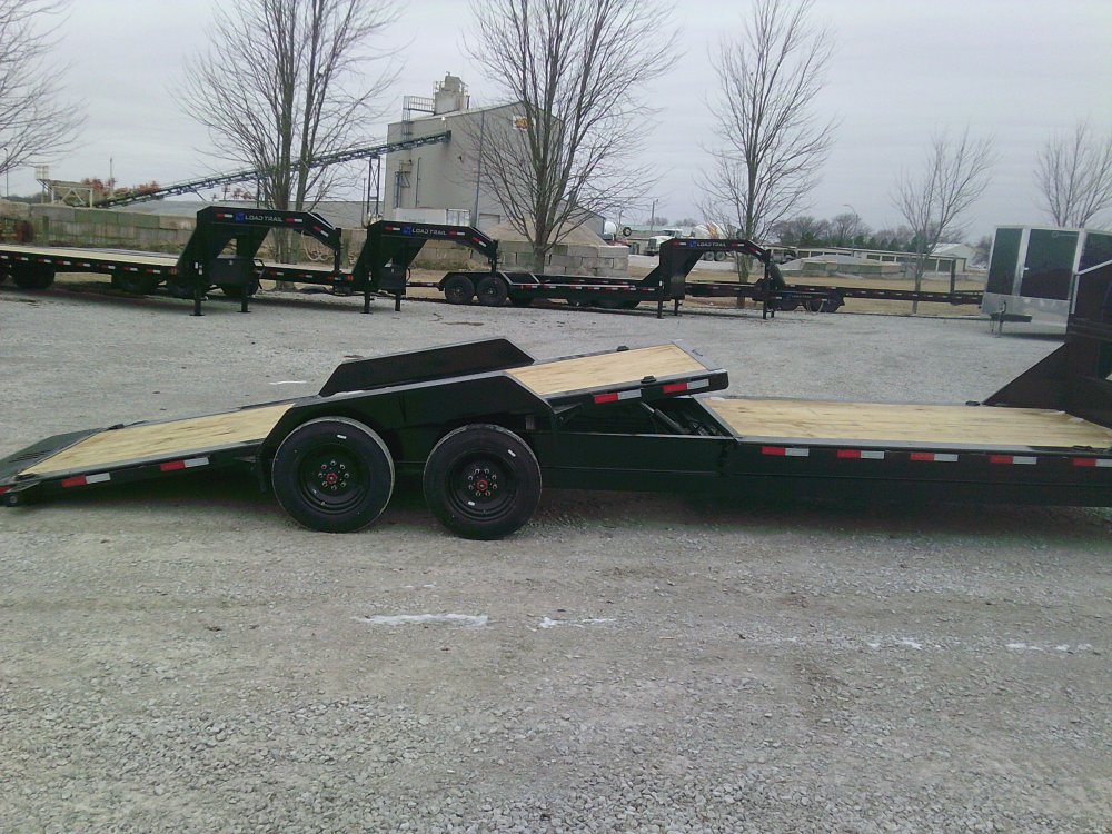83" X 26' Tilt-N-Go Gooseneck Tandem Axle Tilt Deck I-Beam Frame