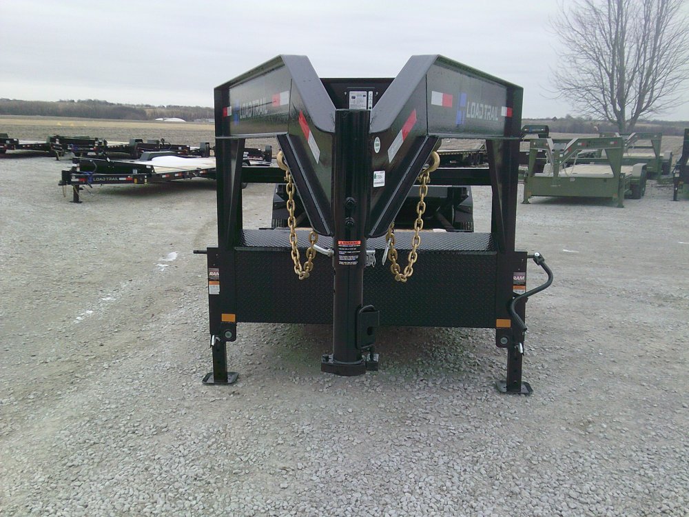 83" X 26' Tilt-N-Go Gooseneck Tandem Axle Tilt Deck I-Beam Frame