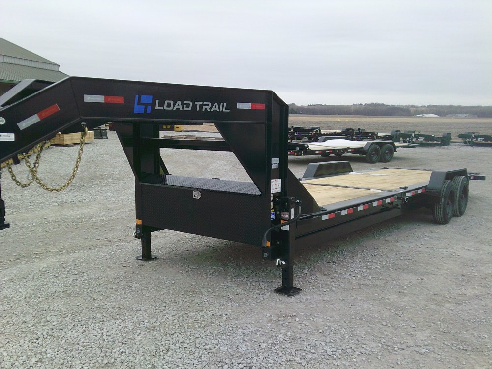 83" X 26' Tilt-N-Go Gooseneck Tandem Axle Tilt Deck I-Beam Frame