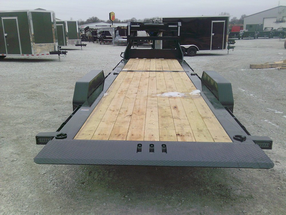 83" X 26' Tilt-N-Go Gooseneck Tandem Axle Tilt Deck I-Beam Frame