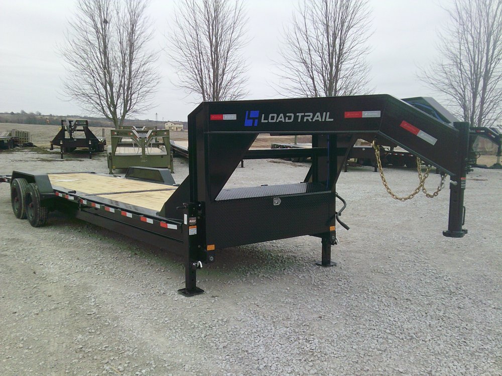 83" X 26' Tilt-N-Go Gooseneck Tandem Axle Tilt Deck I-Beam Frame