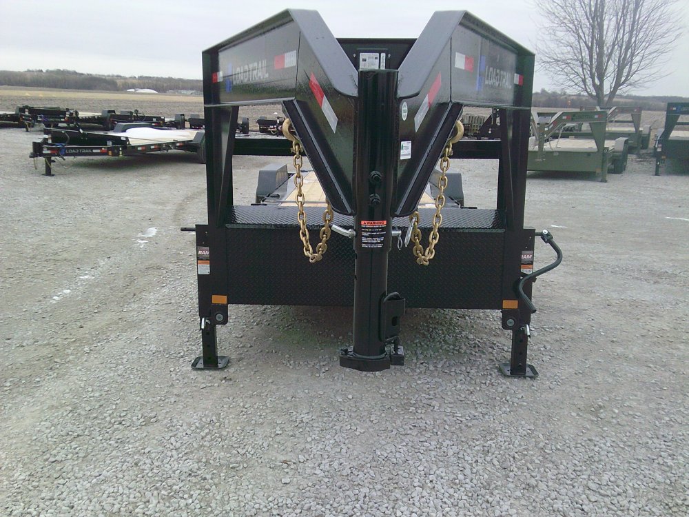 83" X 26' Tilt-N-Go Gooseneck Tandem Axle Tilt Deck I-Beam Frame