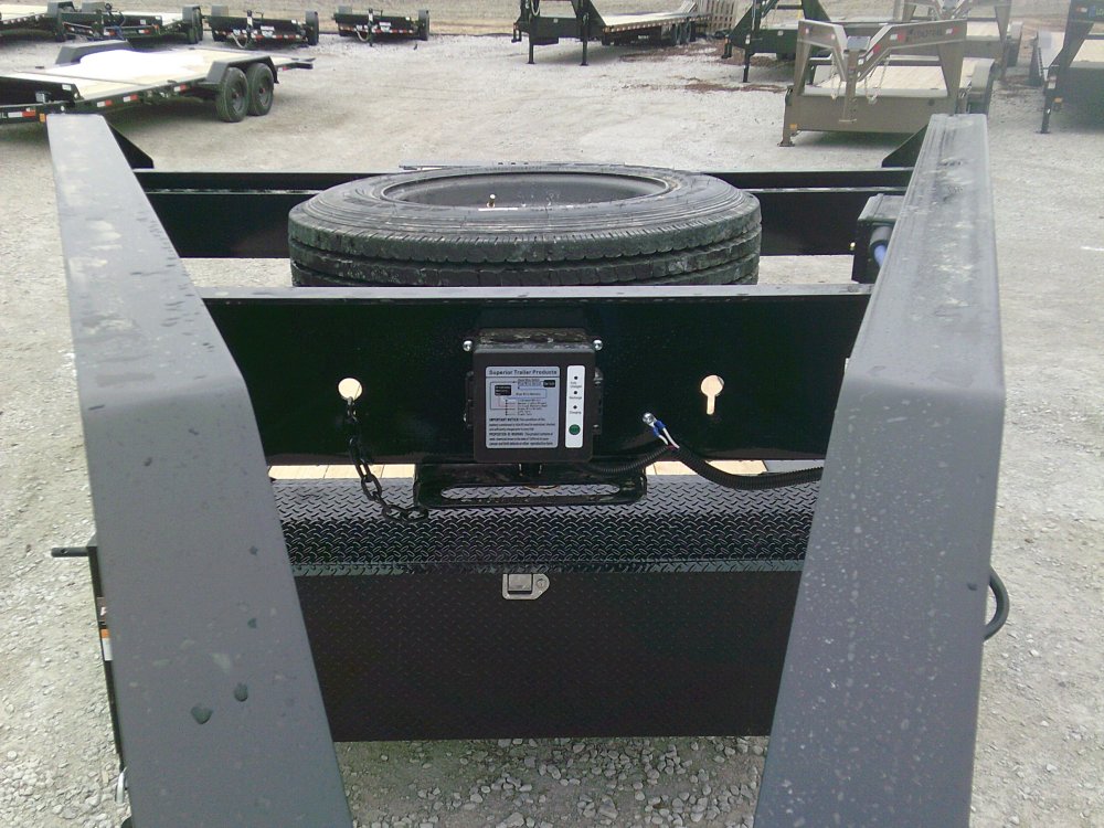 83" X 26' Tilt-N-Go Gooseneck Tandem Axle Tilt Deck I-Beam Frame