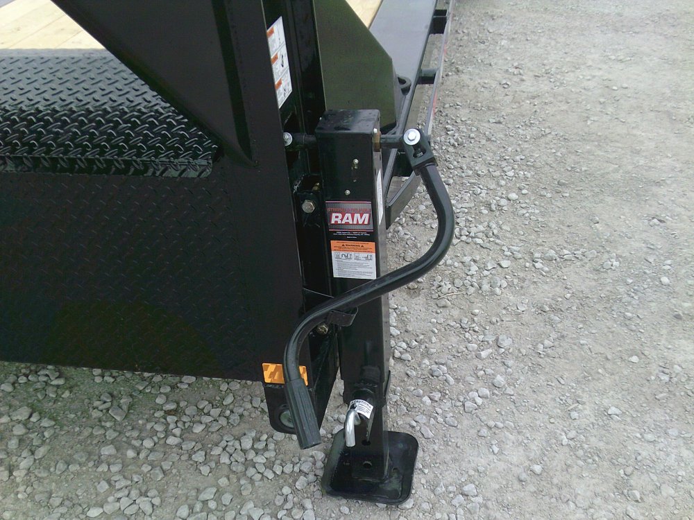 83" X 26' Tilt-N-Go Gooseneck Tandem Axle Tilt Deck I-Beam Frame