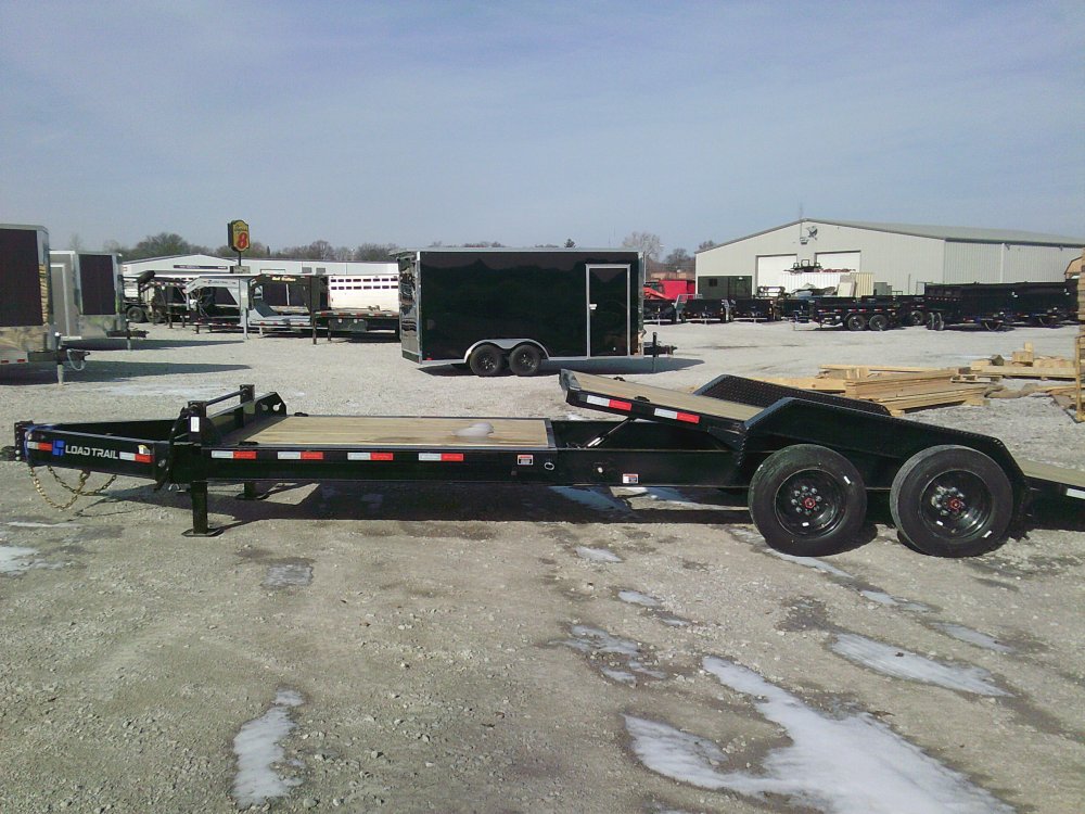 83" X 24' Tilt-N-Go Tandem Axle Tilt Deck I-Beam Frame