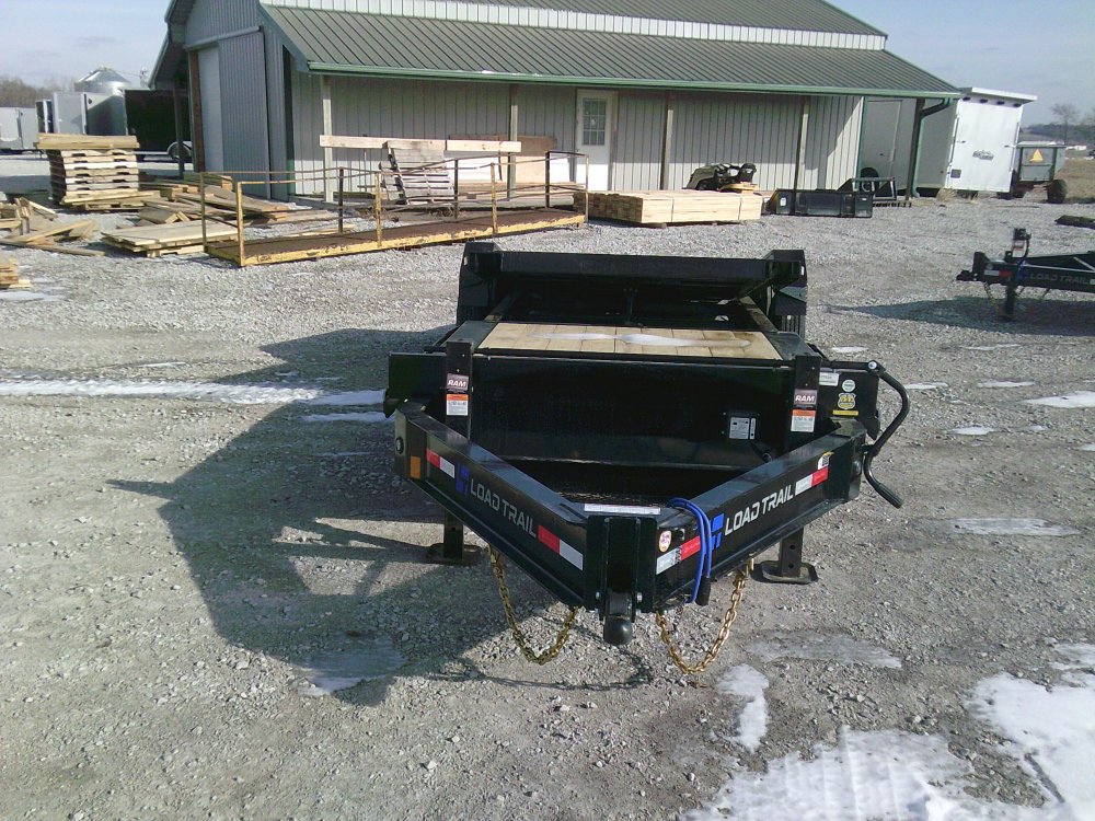 83" X 24' Tilt-N-Go Tandem Axle Tilt Deck I-Beam Frame